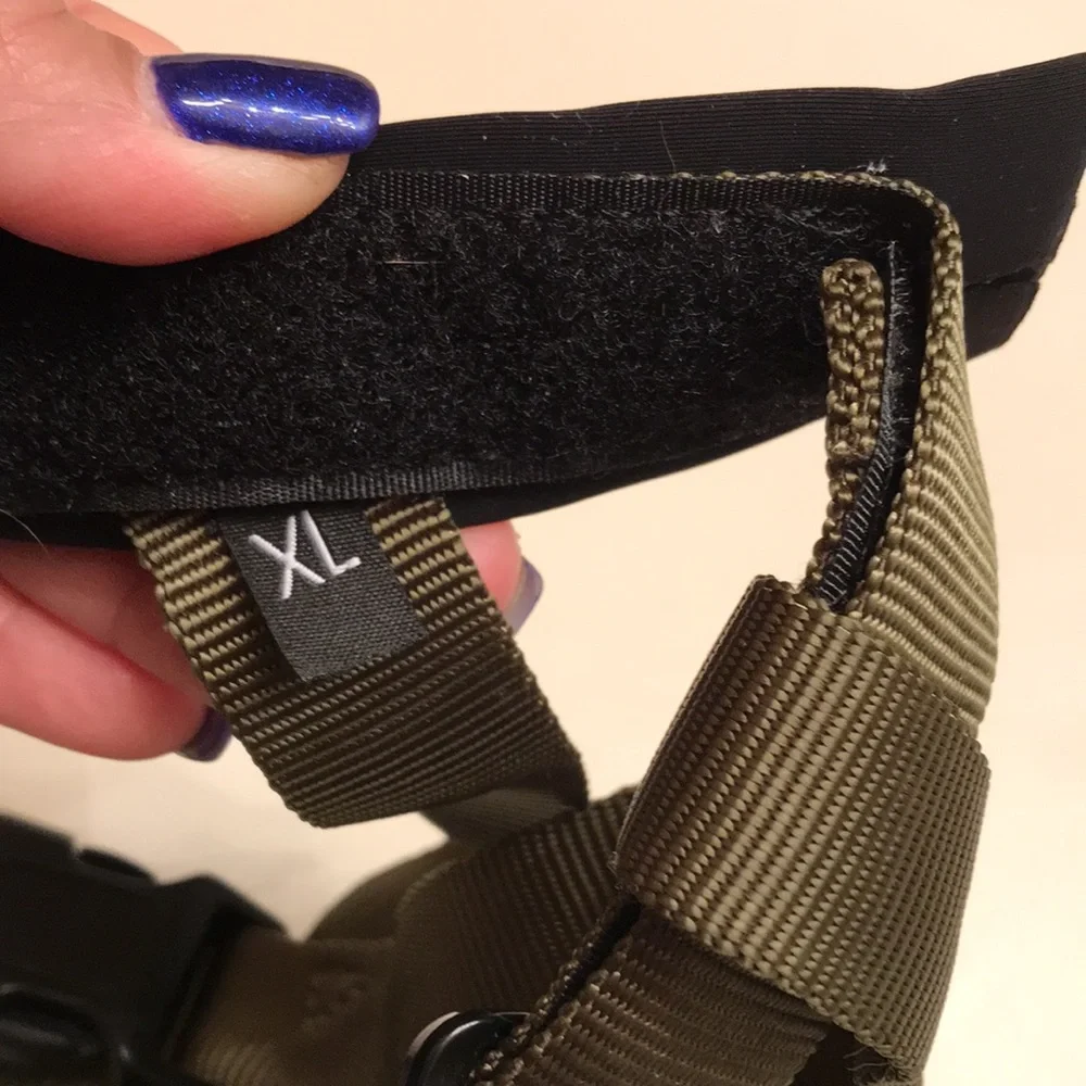 DOG MUZZLE SIZE XL GREEN COLOR